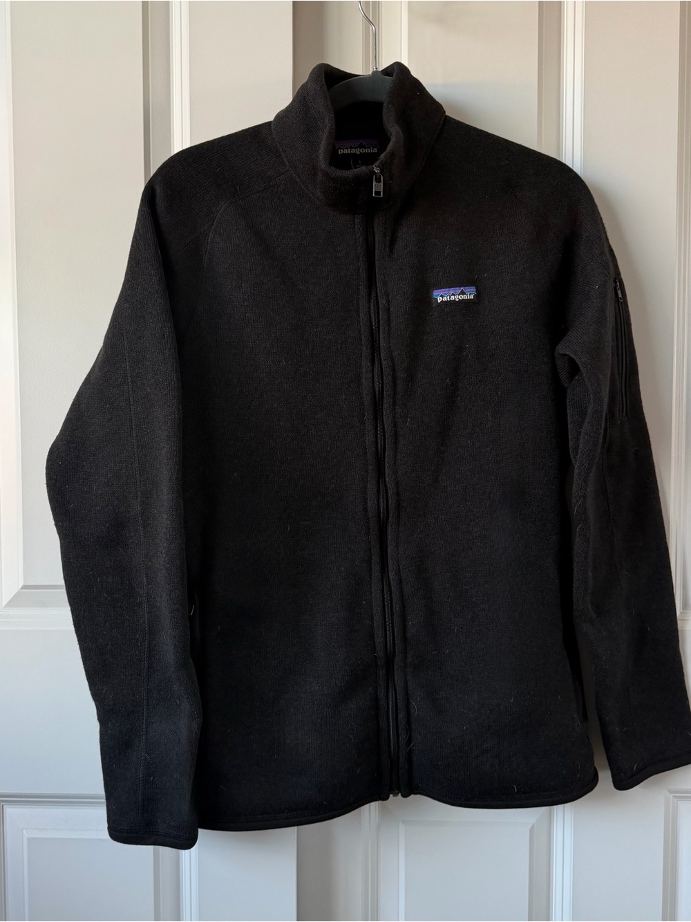Patagonia Better Sweater Full Zip Fleece Jacket Black Size L NWOT